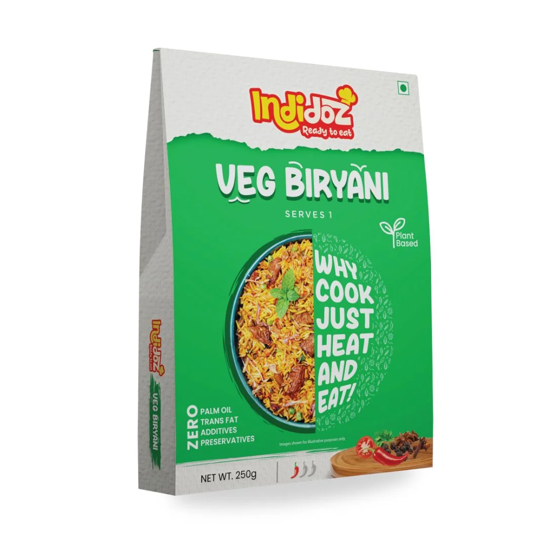 Veg Biryani | Indidoz - Ready to eat - Image 2