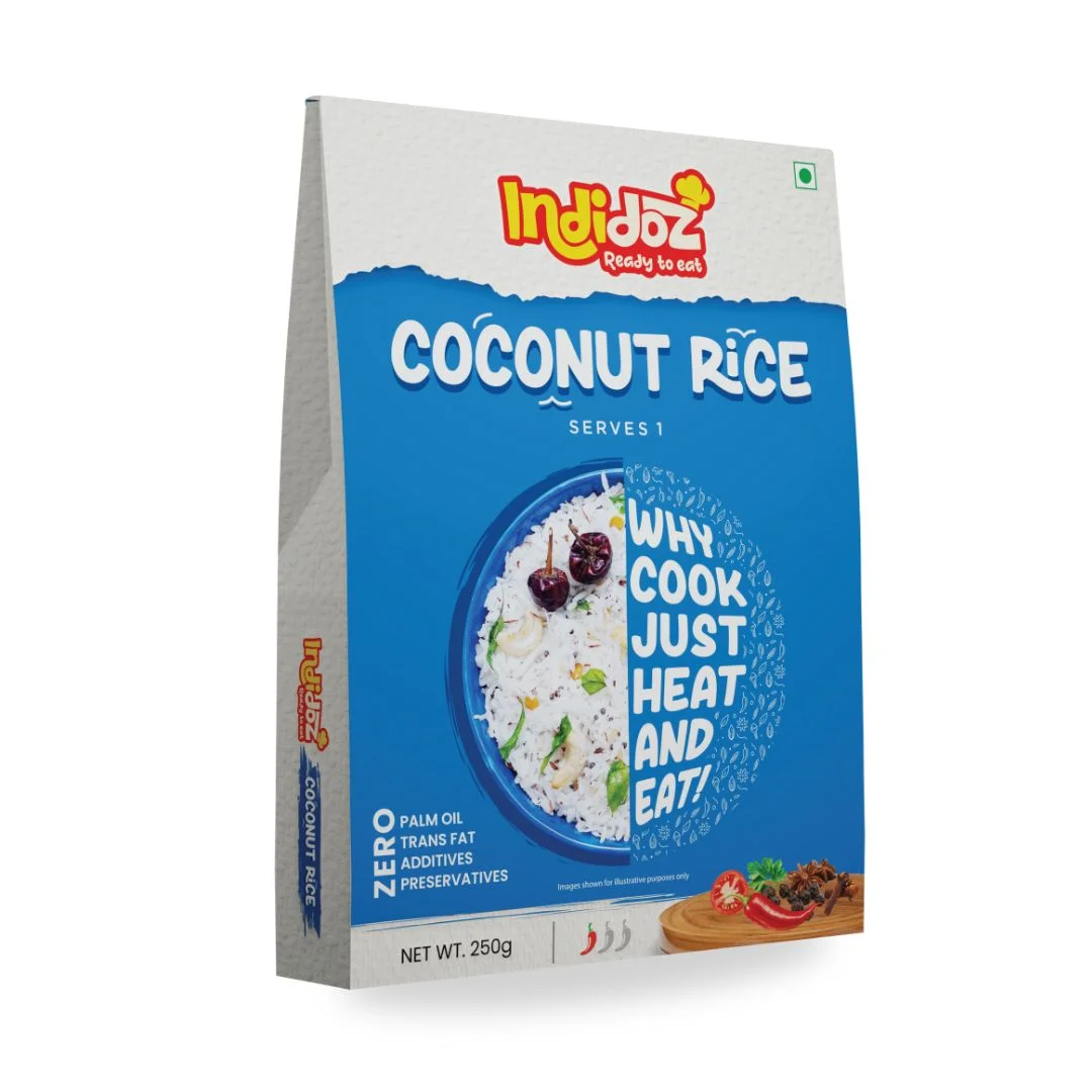 Coconut Rice | Indidoz - Ready to eat - Image 3